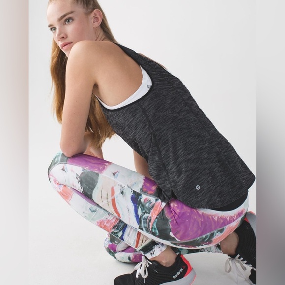 Lululemon Speed Tight III Luxtreme
Pigment Wave Leggings Black/Plum HTF RARE 6 - Picture 4 of 8